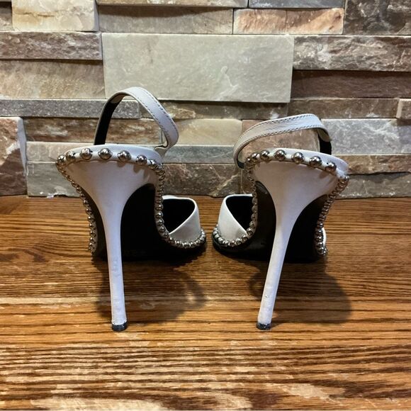 Alexander Wang White Studded Heels - Picture 5 of 11